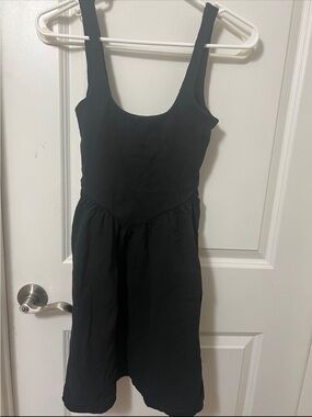 No Boundaries Black Sleeveless Scoop Neck Dress
